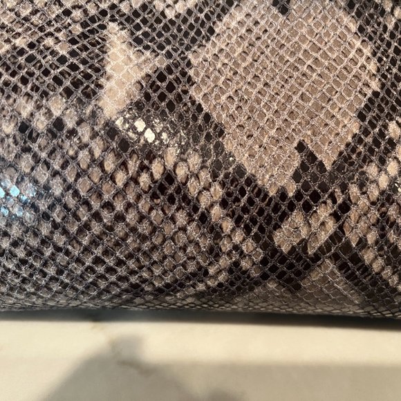 MICHAEL by Michael Kors python clutch - Picture 6 of 11